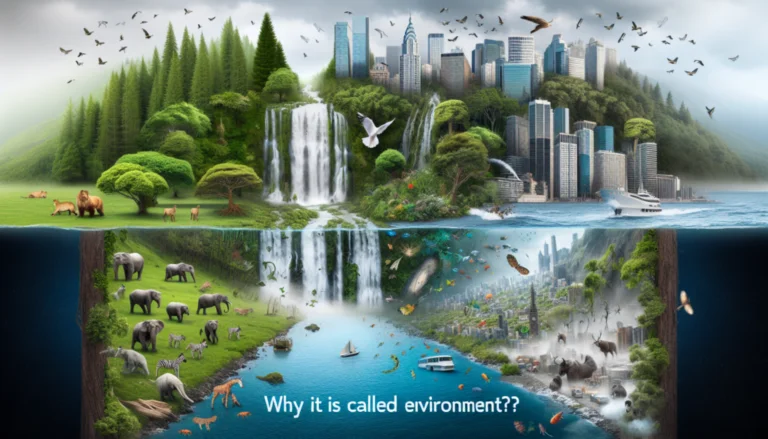 ¿Por qué se le dice medio ambiente?