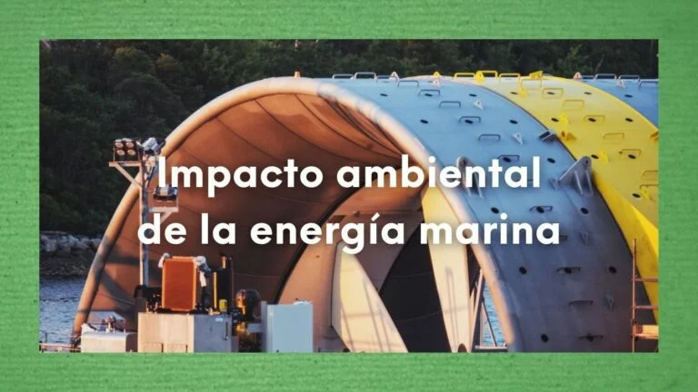 Impacto ambiental de la energía marina, según el Tribunal de Cuentas de la UE 9 Foto de una instalación de energía marina.
