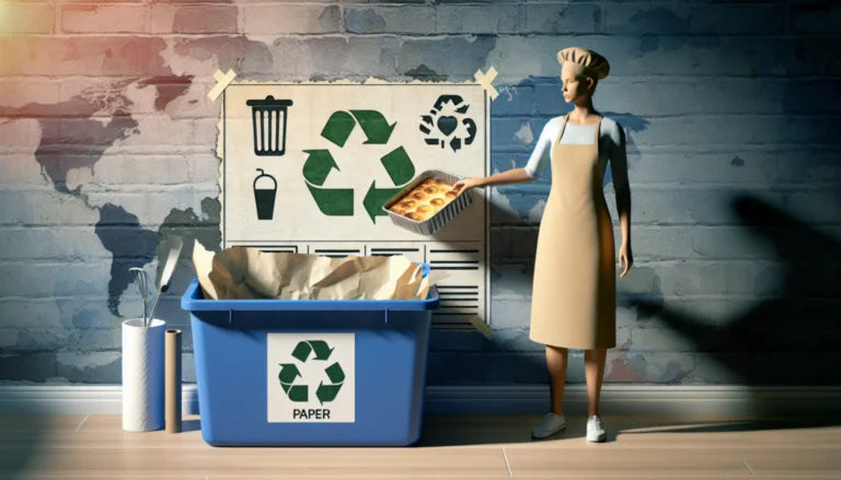 ¿Dónde se recicla el papel de horno?