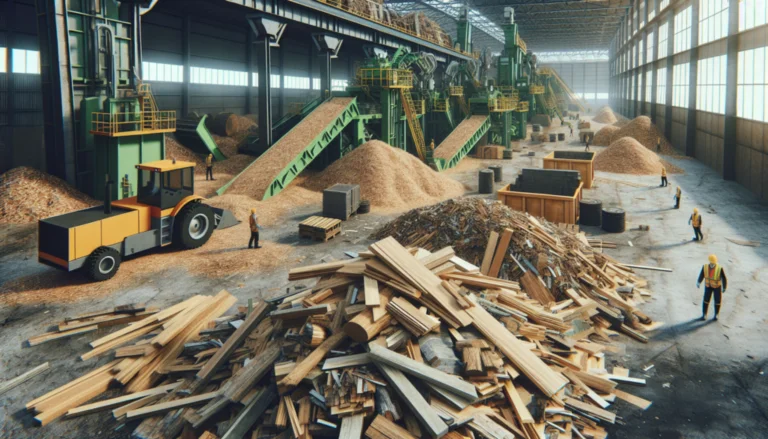 ¿Dónde se tira la madera?