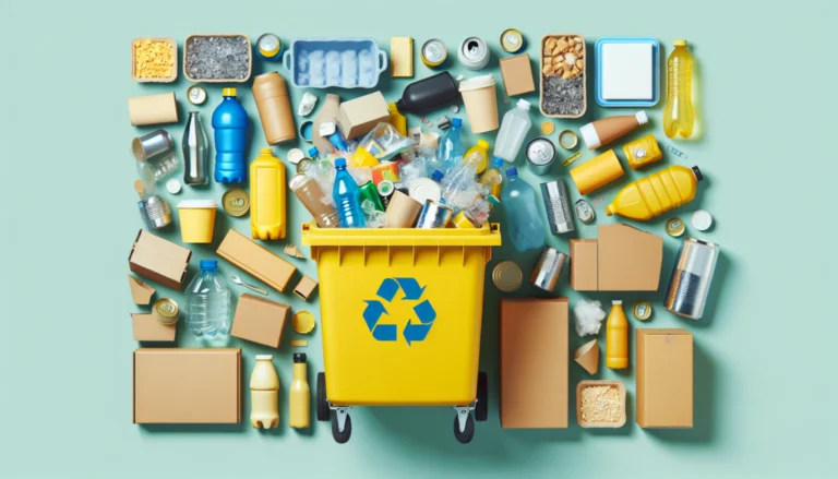 ¿Qué se tira en el contenedor amarillo?